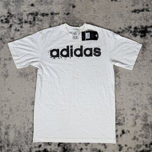 BNWT Y2K Made in Canada Adidas Front Logo T-Shirt